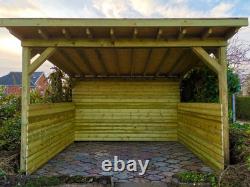 Heavy duty pressure treated winter animal shelters horse sheep cattle