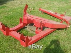 Heva heavy duty cultivator frame parts with axle and drawbar tractor