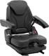 Hillvert Tractor Seat Forklift Seat 46 X 46 Cm Heavy Duty Adjustable Suspension