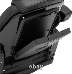 Hillvert Tractor Seat Forklift Seat 46 x 46 cm Heavy Duty Adjustable Suspension
