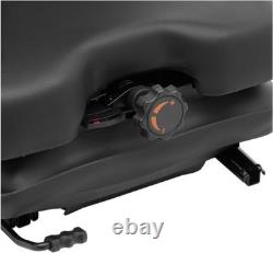 Hillvert Tractor Seat Forklift Seat 46 x 46 cm Heavy Duty Adjustable Suspension
