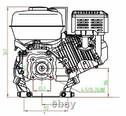 Honda GX200 Heavy Duty Engine Replacement Cyclone Filter Lifan 7hp 20mm Shaft