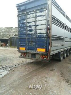 Houghtons livestock trailer