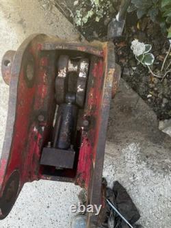 Hydraulic Quick Hitch 5.5 Ton Heavy Duty Adjustable For Digger