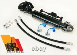 Hydraulic top link cat. 3-3 stroke 210 mm with Ball Joint & Hook, Heavy Duty