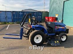 ISEKI 32hp HEAVY DUTY COMPACT TRACTOR, MID DECK, YEAR 62, ROAD REGISTERED