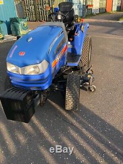ISEKI 32hp HEAVY DUTY COMPACT TRACTOR, MID DECK, YEAR 62, ROAD REGISTERED