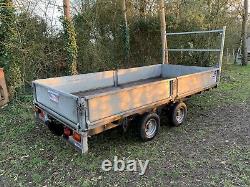 Ifor Williams trailer 12ftx5ft With Heavy Duty Ramps, Spare Wheel. Fully Working