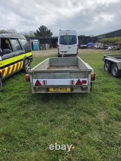 Independant Used 8ft x 4ft Twin Axle Plant Trailor Heavy Duty Trailer 2700kg