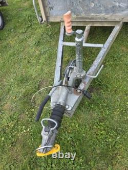 Independant Used 8ft x 4ft Twin Axle Plant Trailor Heavy Duty Trailer 2700kg