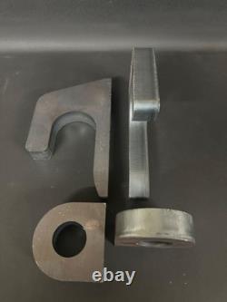 JCB Q Fit Weld on Brackets, Hooks Eyes 25mm Heavy Duty Q-fit Telehandler Loadall