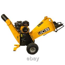 JCB Wood Chipper Petrol Max 100mm / 4 Heavy-duty 7.5hp 224cc 4-Stroke Engine