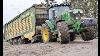 John Deere Forage Harvester Chopping Maize Case Quadtrac Tractors Farming