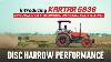 Kartar Globetrac 5936 With 20 Disc Harrow Field Performance Heavy Duty Tractor For Tough Tillage
