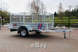 Kirby Trailers 750kg Caged Heavy Duty Plant Galvanised Box Utility Car Trailer