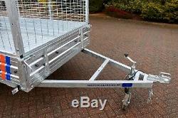 Kirby Trailers 750kg Caged Heavy Duty Plant Galvanised Box Utility Car Trailer