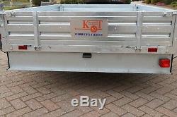 Kirby Trailers 750kg Heavy Duty Plant Galvanised Box Utility Car Trailer