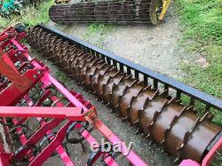 Konskilde 4 metre Heavy Duty cultivator with packer roller £1200