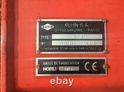 Kuhn VKM 210 Tractor Mounted Heavy Duty Flail Mower PTO With Side Shift NO VAT