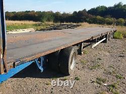 LAG 45FT Euro Bale trailer + Heavy Duty Dolly very low NO VAT