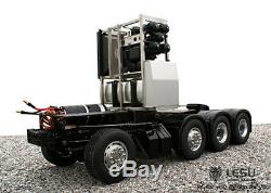 LESU 1/14 Benz 3363 RC 88 Metal Heavy-duty Chassis 4 Axle Tractor Truck Model