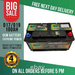 LORRY TRACTOR TYPE 020 019 100AH OEM Replacement Heavy Duty Battery HIGH POWER