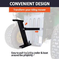 Lawn Mower Tractor Towing Hitch Trailer Connector Heavy Duty Garden Tools SALE