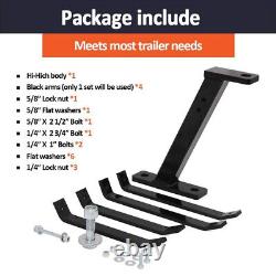 Lawn Mower Tractor Towing Hitch Trailer Connector Heavy Duty Garden Tools SALE