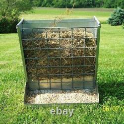 Little Giant Classic Heavy-Duty Metal 2-In-1 Goat And Sheep Feeder