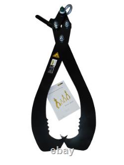 Log pincer log grab log puller skidding tong XL HD 3200kg Heavy Duty S960 Steel