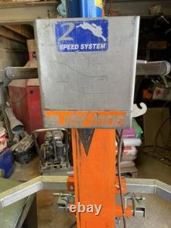 Log processor, Heavy duty 12 ton hydraulic vertical log Splitter, tractor 3point