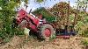 Mahindra Tractor 575 Di Stuck With Heavy Sugarcane Load Tractor Videos Come To Village