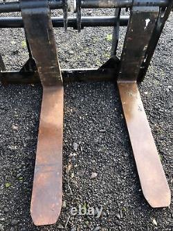 Manitou pallet Forks On Frame Carriage Heavy Duty Good Quality 9 Ton