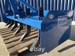 Maple Machinery Heavy Duty 5ft / 1.5m Box Levelling Grader For Compact Tractor