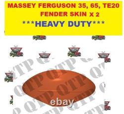 Massey Ferguson 35,35x, 65, TE20, TEA, TED, TEF 20 Tractor Fender Skin HEAVY DUTY X 2