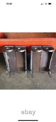 Matbro / John Deere Style Pin and Cone Heavy Duty Weld on Brackets