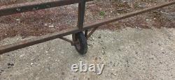 Metal 5 bar gate 7m (22ft) heavy duty Equestrian Farm Industrial