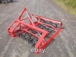 Mounted Chain HarrowithGrass Harrow 3.1m Manual Fold Heavy Duty for Small Tractors