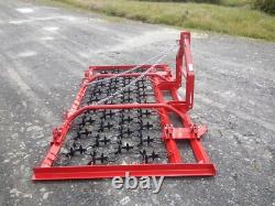 Mounted Chain HarrowithGrass Harrow 3.1m Manual Fold Heavy Duty for Small Tractors