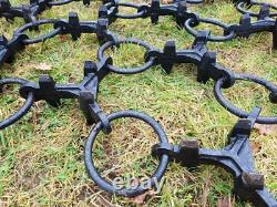Mounted Chain HarrowithGrass Harrow 3.1m Manual Fold Heavy Duty for Small Tractors