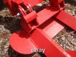 Mounted Chain HarrowithGrass Harrow 3.1m Manual Fold Heavy Duty for Small Tractors