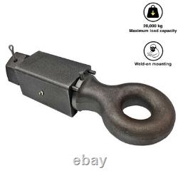 Muck Spreader Slurry Tanker Swivel Ring Hitch Heavy Duty Square Bush 20TTractor