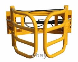 NEW 2025 HEAVY DUTY ROUND BALE HANDLER, GRAB, GRIPPER, tractor Euro 8 brackets