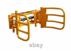 NEW 2025 HEAVY DUTY ROUND BALE HANDLER, GRAB, GRIPPER, tractor Euro 8 brackets