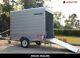 New 8x5 Box Van Trailer With Rear Loading Ramp Apache Road Trailer Heavy Duty