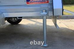 NEW 8X5 Box Van Trailer with Rear Loading Ramp Apache Road Trailer Heavy Duty