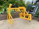 New Heavy Duty Over Arm Bale Handler, Grab, Squeeze, Tractor Euro 8 Brackets