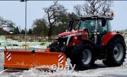 NEW HEAVY DUTY TRACTOR MOUNTED HYDRAULIC SNOW PLOUGHS, gritter, plough, salt, jcb