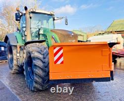 NEW HEAVY DUTY TRACTOR MOUNTED HYDRAULIC SNOW PLOUGHS, gritter, plough, salt, jcb