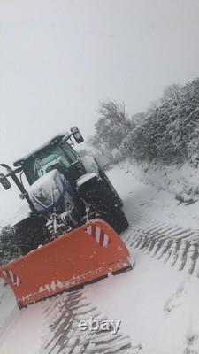 NEW HEAVY DUTY TRACTOR MOUNTED HYDRAULIC SNOW PLOUGHS, gritter, plough, salt, jcb